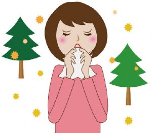 花粉症の症状で汗が出るというのがあるのをご存知ですか